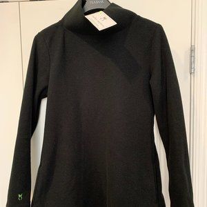 Dudley Stephens Cobble Hill Turtleneck, Medium - Black